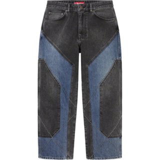 2-Tone Paneled Jean