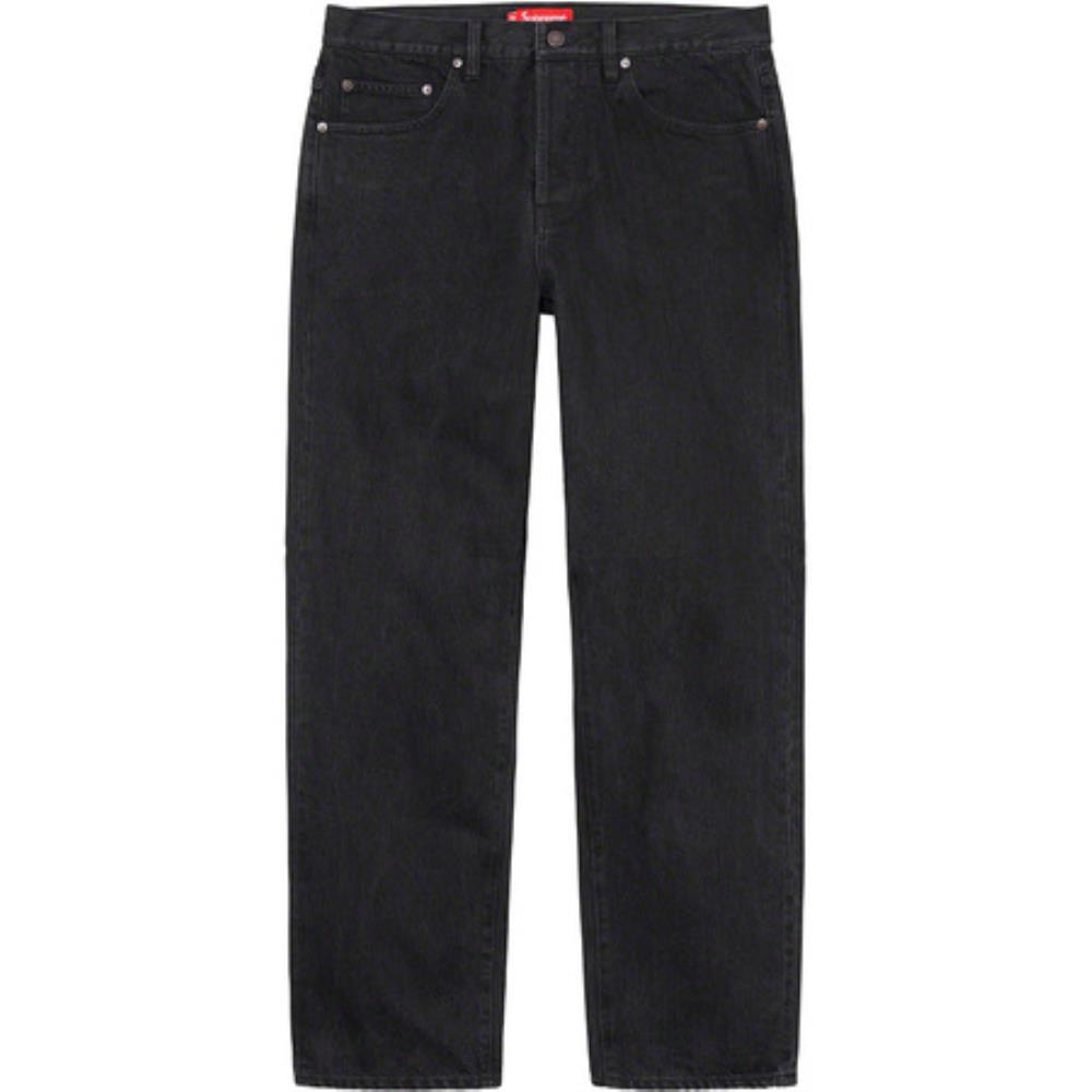 Stone Washed Black Slim Jean