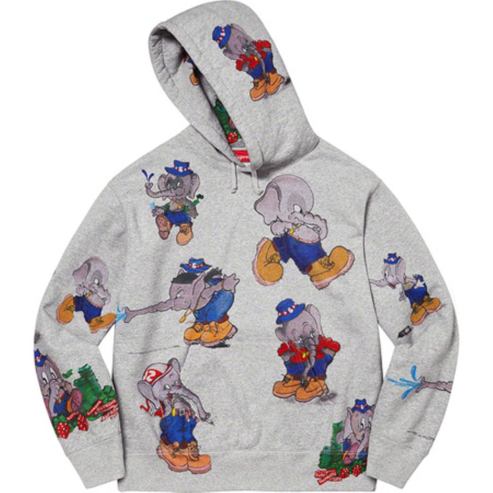 Elephant Hooded Sweatshirt
