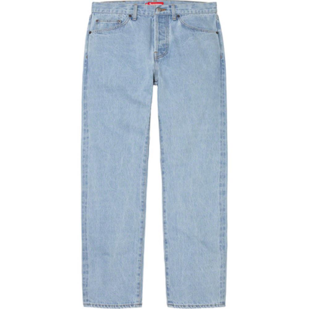 Stone Washed Slim Jean