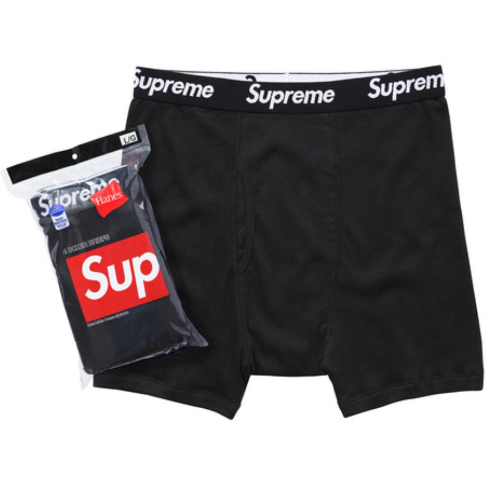 Supreme?/Hanes? Boxer Briefs (4 Pack)