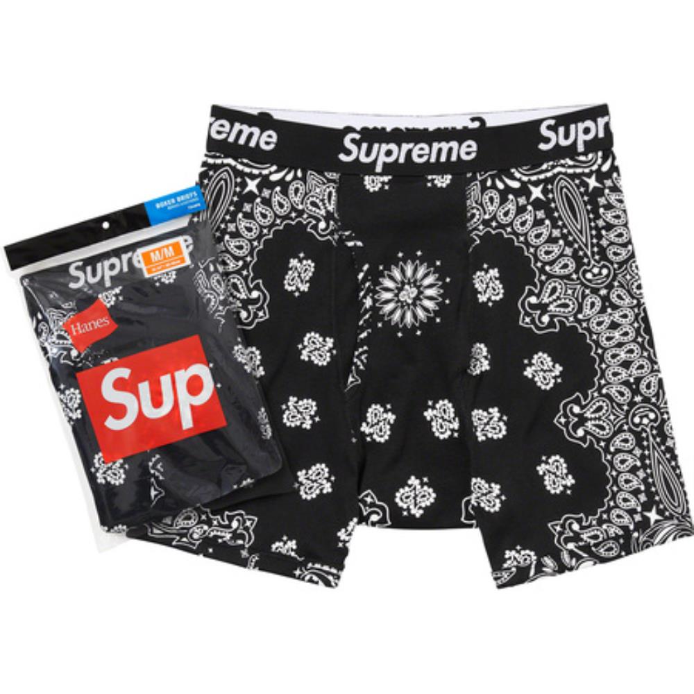 Supreme?/Hanes? Bandana Boxer Briefs (2 Pack)